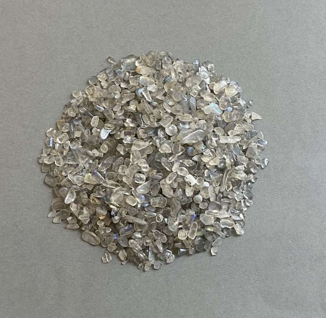 Granule din labradorit natural fără gaură, 3–8×2–4 mm+- (pentru 100 g+-)