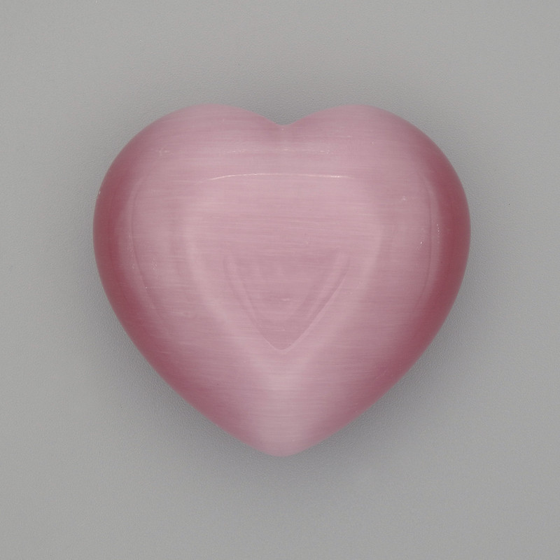 Piatră de suvenir Inimă Ochi de Pisică 38x40x20mm+