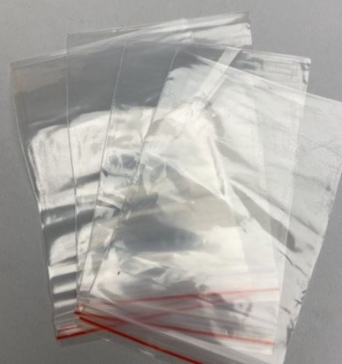 Pungă de ambalaj cu zipper 8×12 mm – 100 bucăți