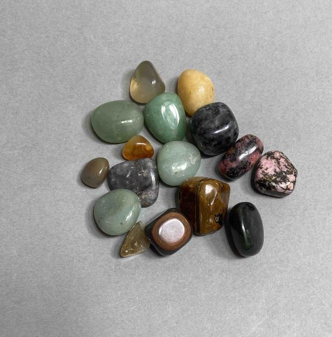 Amestec de pietre decorative pentru suveniruri și interior, 100 g, dimensiuni variate