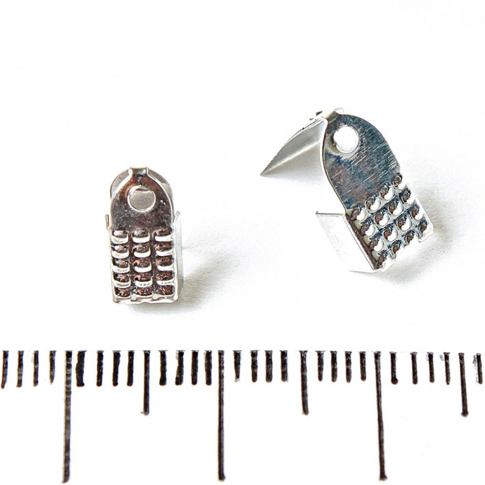 Crimpuri pentru șnururi, set de 70 bucăți, 4×7×10 mm, ±10 g