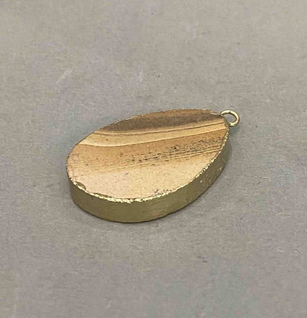 Pandantiv din jasper peisaj, 4,5×3,3 cm