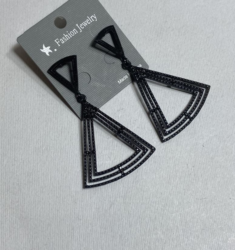 Cercei lungi de seară, lungimea de 6,5 cm