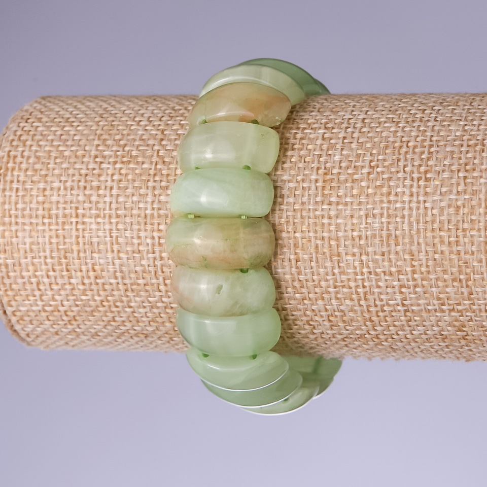 Brățară din onix, verigi 21x9 mm pe elastic