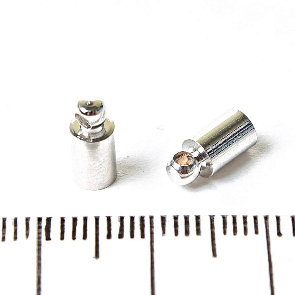 Cap de șnur, diametru 4 mm, set 38 buc