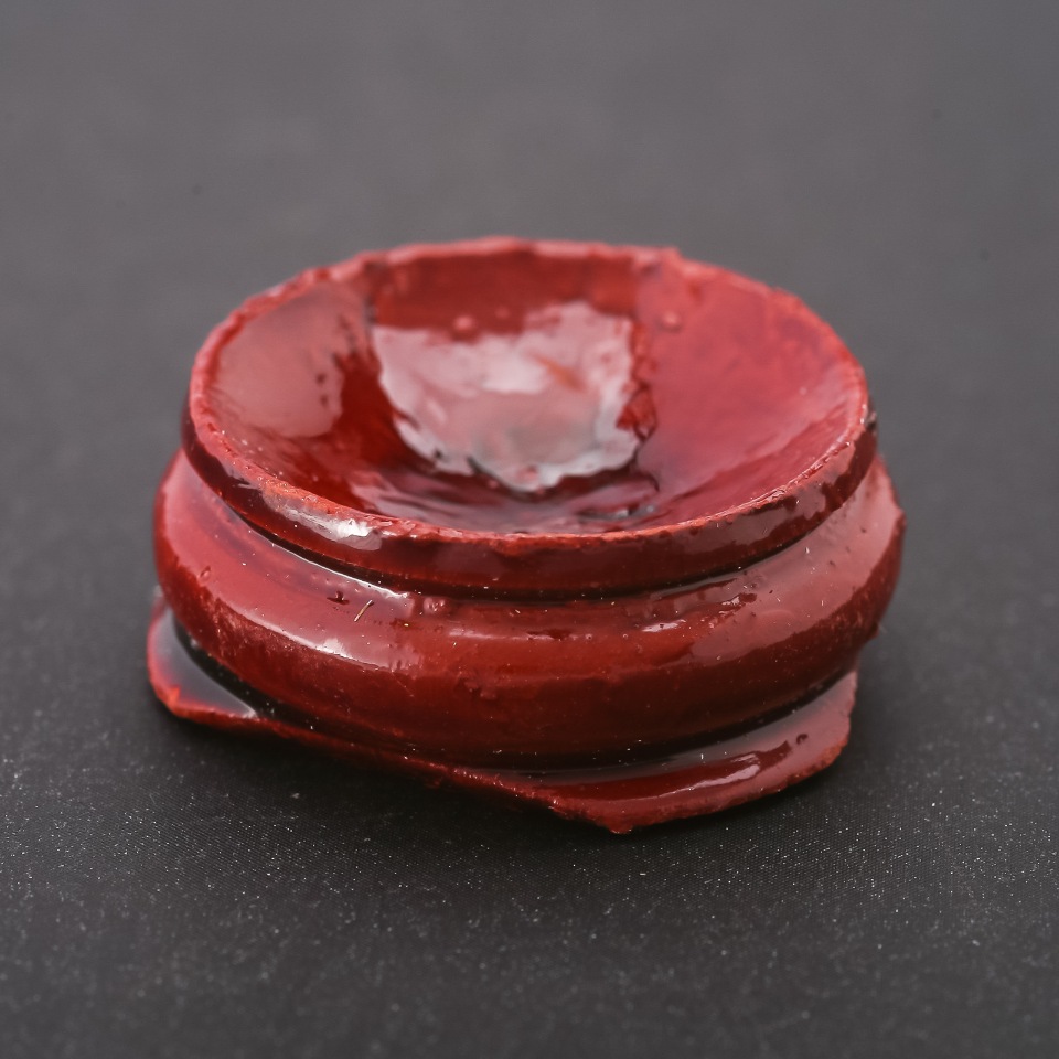 Suport din lemn pentru sferă 30x12 mm