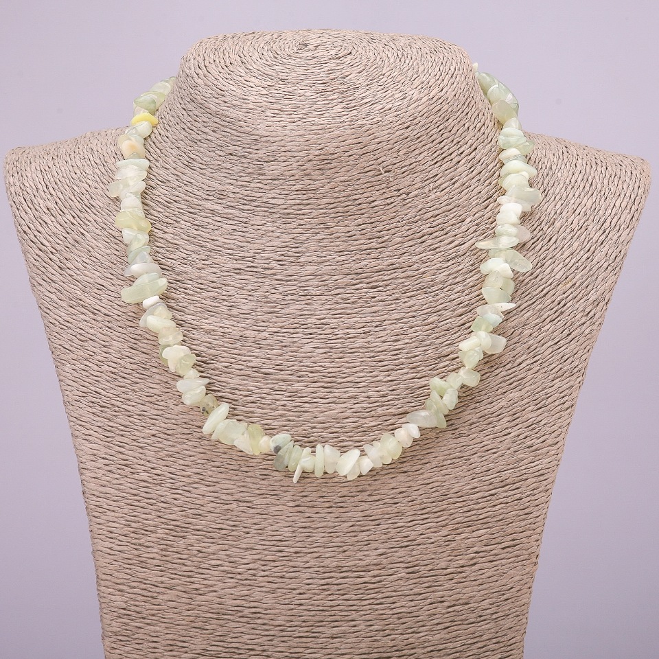 Colier din onix, granule de 7 mm, lungime 45 cm