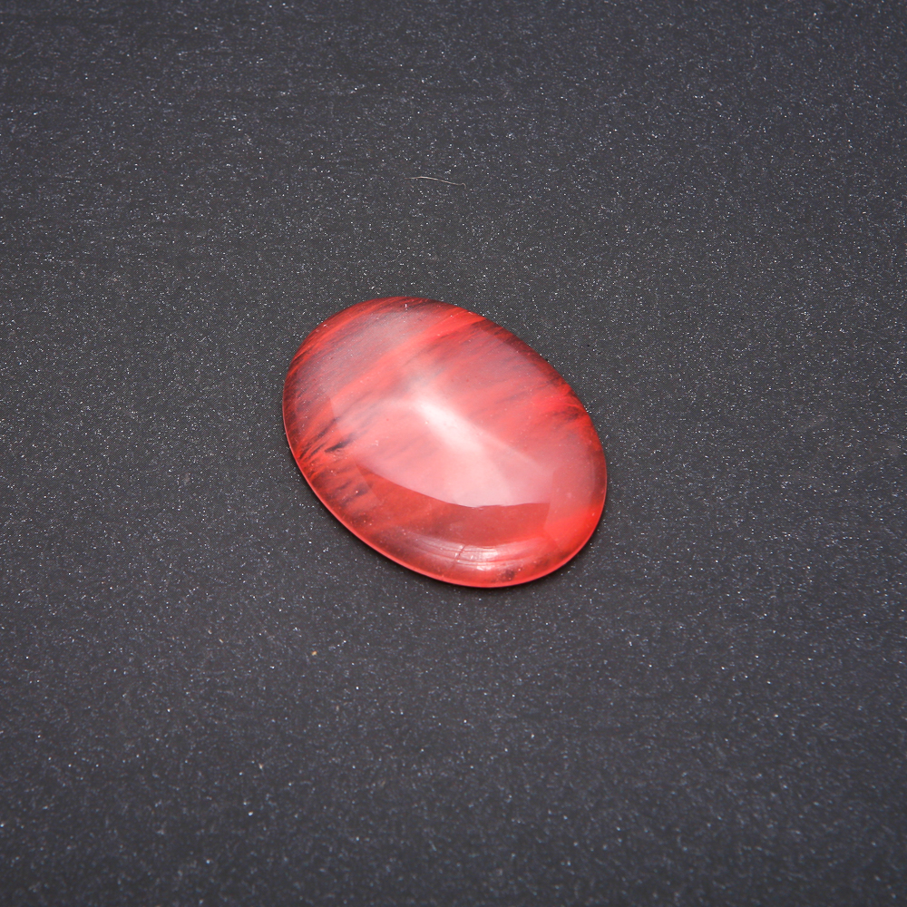 Cabochon piatră calcedon 40x30 mm