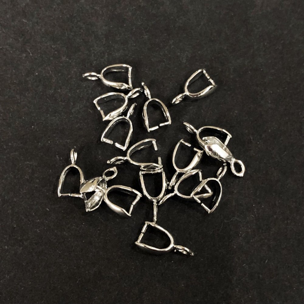 Bază de pandantiv cu margine 12×3,5 mm, ambalare 17 bucăți ± 5 g