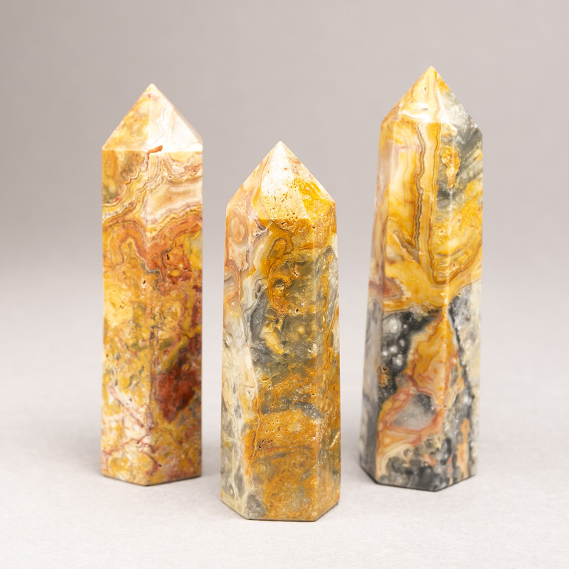 Creion suvenir din jasper imperial, în gamă de dimensiuni, greutate de la 80 g (la 100 g)
