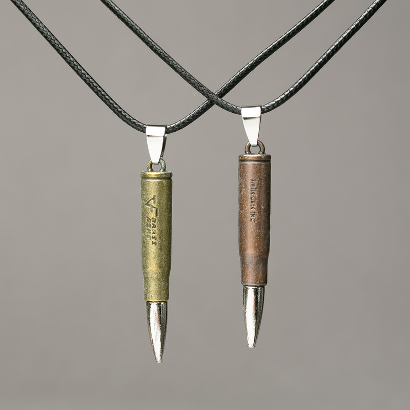 Pandantive pereche „Bile pe șnur” 52x8 mm +/-, lungime 45-50 cm