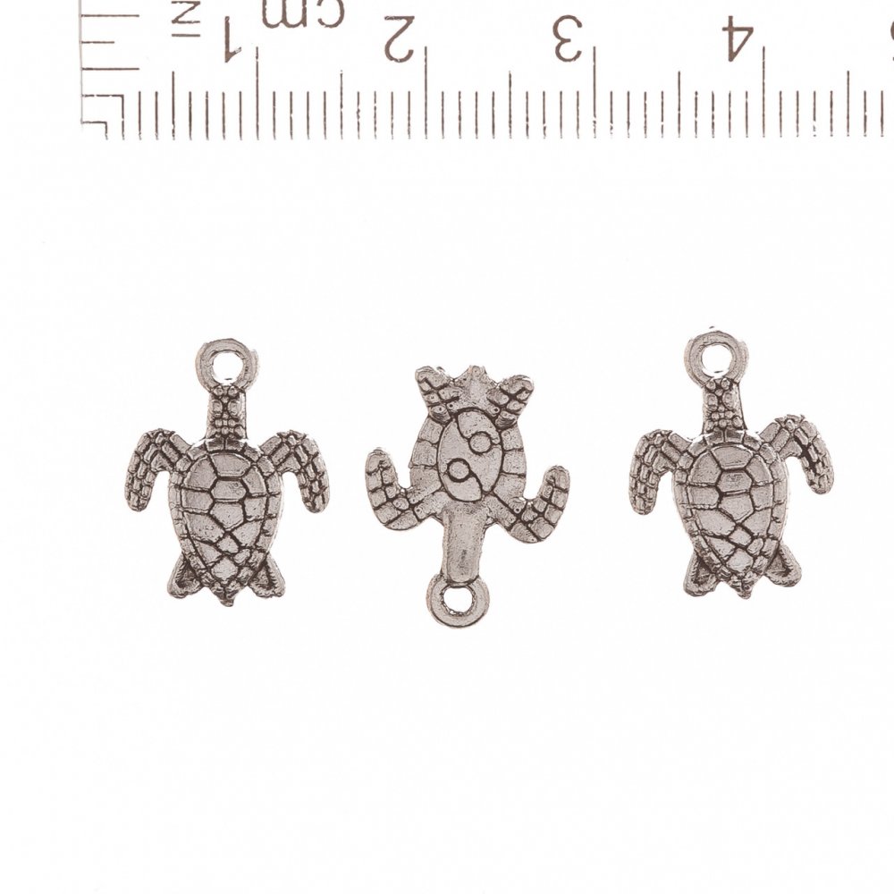 Furnituri - Pandantiv scoică marină 1 cm, ambalaj 20 g (20 buc.)