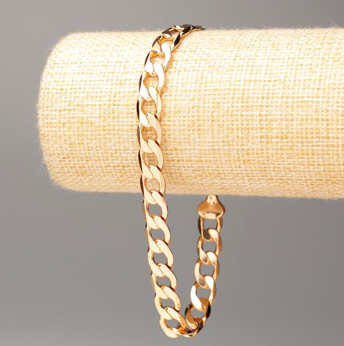 Brățară Xuping placare cu aur 18K lanț panzer