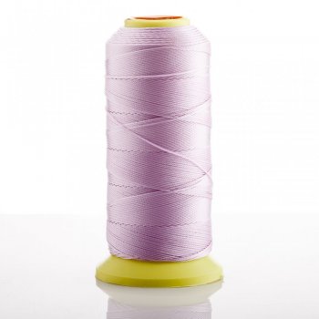 Fir bobină, culoare liliac deschis, diametru 0,3 mm, nylon, pentru artizanat, 500 m