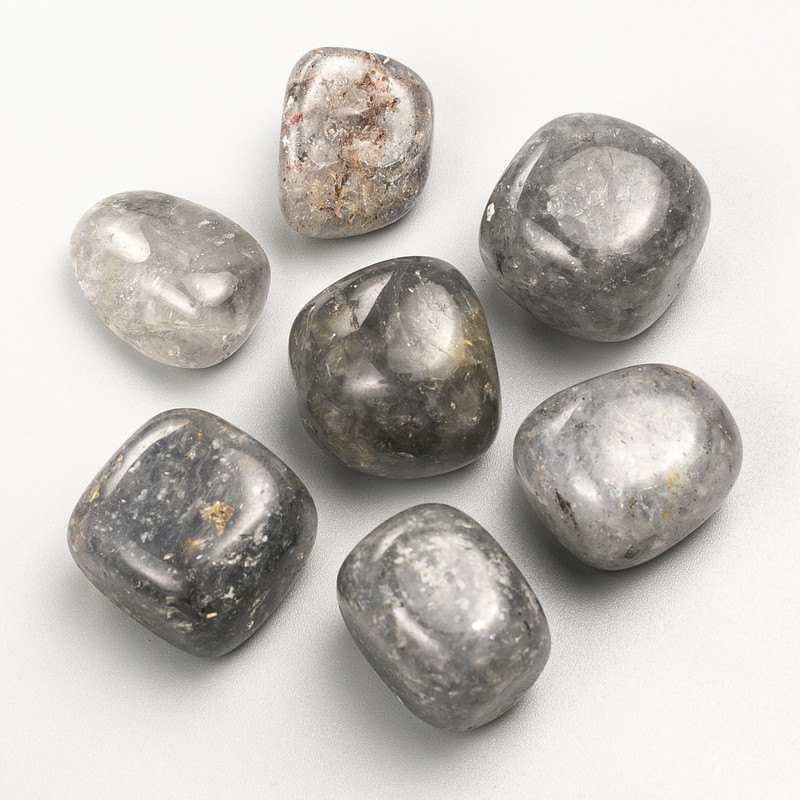 Piatră naturală suvenir, cuarț fumuriu, fațetare 22x19 mm (+-), ambalare 100 g